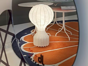 FLOS - GATTO 580 - LED cocoon resin table lamp by In Stock - view 3